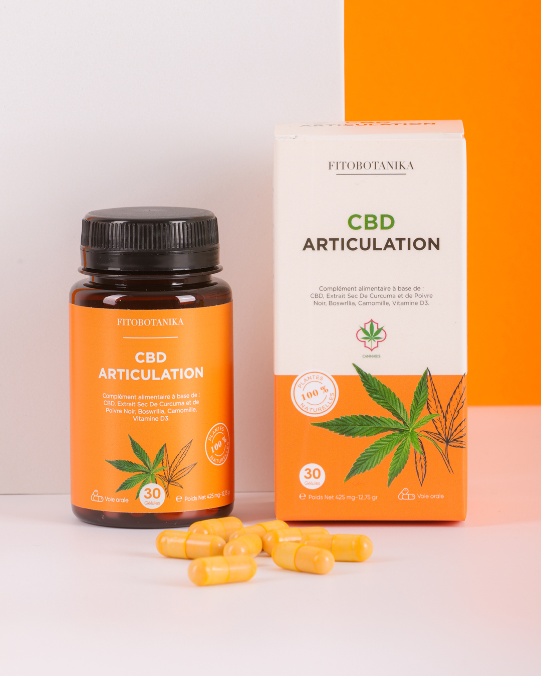 Cbd articulation 1 boite 30 gélules - Cannaflex | Fitobotanika | Wasal